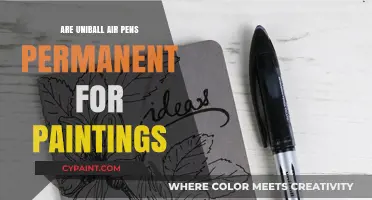 Are Uniball Air Pens Permanent for Art? A Painter's Guide