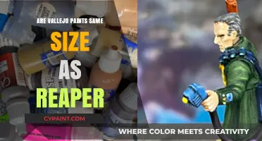 Vallejo vs. Reaper Paints: Comparing Bottle Sizes and Compatibility