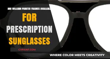William Painter Frames for Prescription Sunglasses: Availability and Options