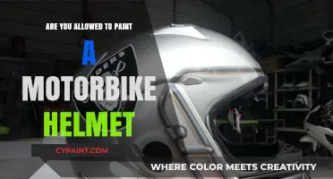 Can You Paint a Motorbike Helmet? Legal and Safety Insights
