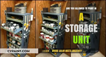Can You Paint Inside Your Storage Unit?