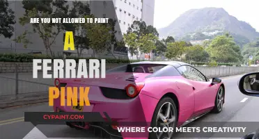 Ferrari's Pink No-Go: Why You Can't Paint One Pink
