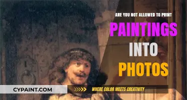 Printing Photos of Paintings: Legal or Not?