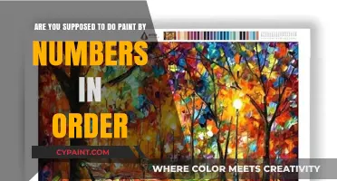 Should You Follow Paint by Numbers Sequentially? Tips and Tricks