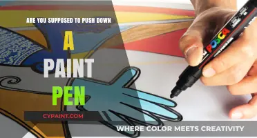 How to Properly Use a Paint Pen: Push or Not?