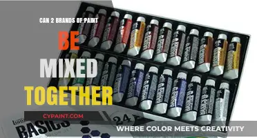 Mixing Paint Brands: A Guide to Safe and Effective Combinations