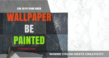 Revamping Your Walls: Can 3D PE Foam Brick Wallpaper Be Painted?
