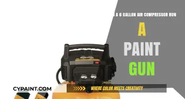 Can a Small 6-Gallon Air Compressor Power Your Paint Gun?