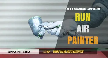 Air Painter Power: 6-Gallon Air Compressor Sufficient?