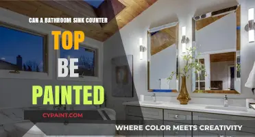 Revamping Your Bathroom: A Guide to Painting Sink Countertops