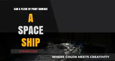 Space Debris: Paint Chips Can Damage Spacecraft