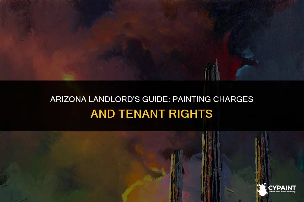 can a landlord charge for painting in arizona