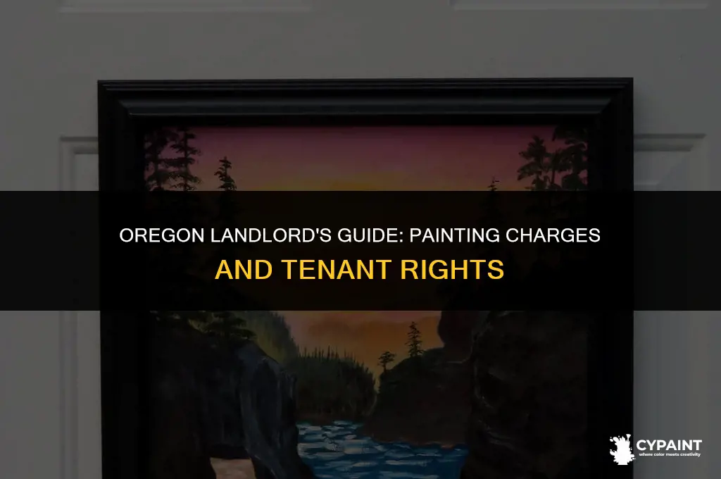 can a landlord charge for painting in oregon