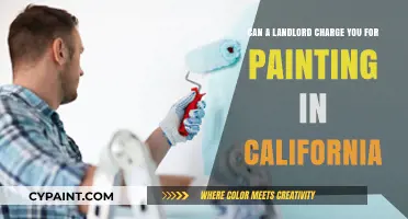 Landlord Charging for Painting: California Tenant Rights