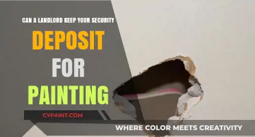 Landlord Security Deposits: Can They Keep Your Money for Painting?