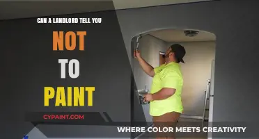 Understanding Rental Agreements: Can Your Landlord Prohibit Painting?