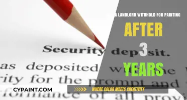 Landlord Withholding for Painting: What's the Law?