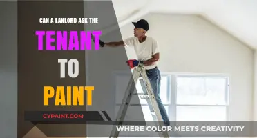 Can a Landlord Ask a Tenant to Paint?