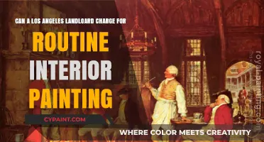 Can LA Landlords Charge Tenants for Routine Interior Painting?