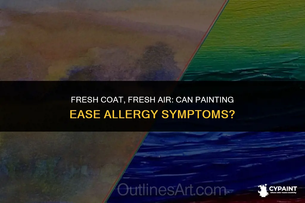 can a new coat of paint help allergies