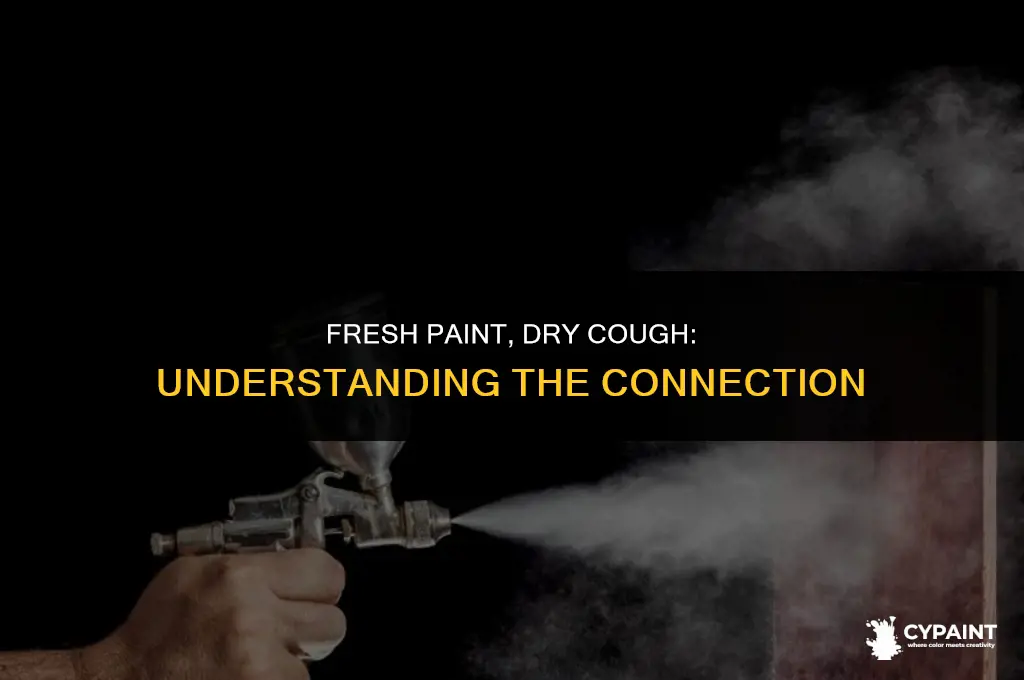 can a newly painted room cause dry cough