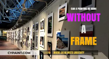 Unframed Elegance: The Art of Hanging Paintings Without Frames