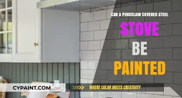 Revamping Your Kitchen: Painting a Porcelain-Covered Steel Stove