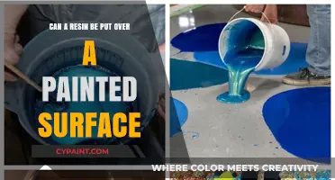 Resin Application: Can You Put It Over Paint?
