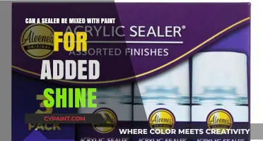 Enhance Paint Shine: Mixing Sealer for a Glossy Finish