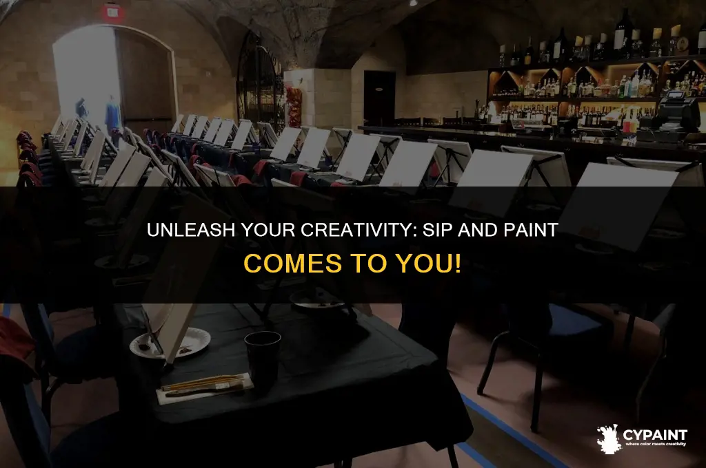 can a sip and paint come to you