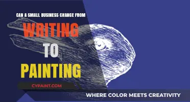 Transitioning a Business: From Writing to Painting