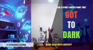 How Stores Can Adjust Dark Paint Colors