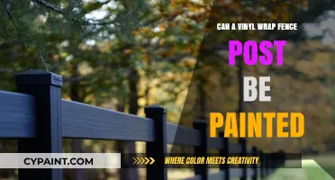 Revamping Your Fence: Can Vinyl Wrap Posts Be Painted?