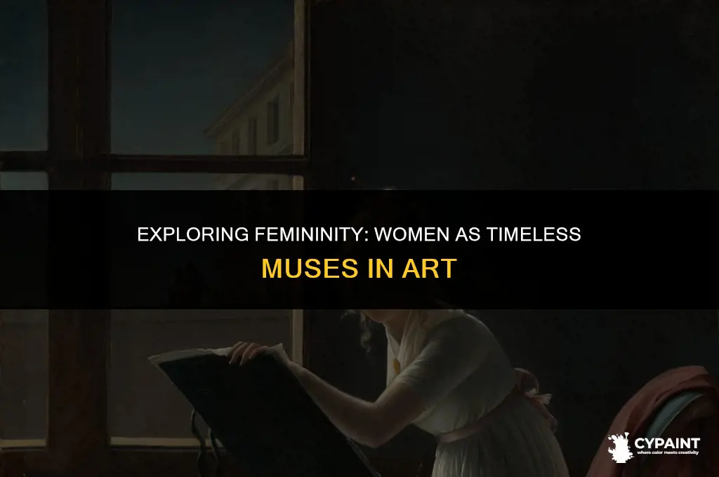 can a woman be a theme for paintings