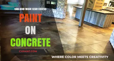 Reviving Concrete Surfaces: The Acid Wash Solution for Excess Paint