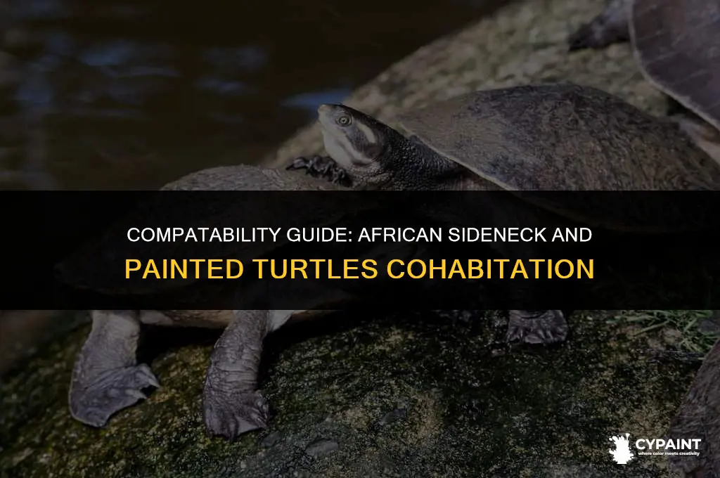 can african sideneck turtles live with painted turtles