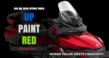 Revive Your Ride: 2008 Can-Am Spyder Touch-Up Paint in Vibrant Red