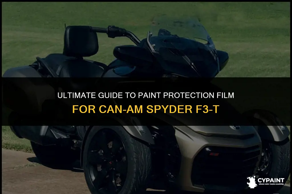 can am spyder f3-t paint protection film
