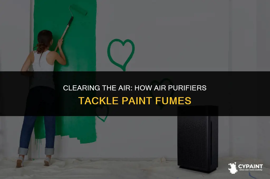 can an air purifier help with paint fumes