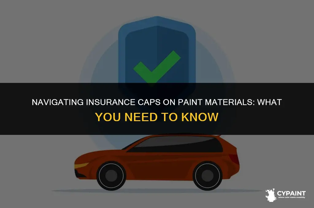 can an isuranc compeny cap my paint materiels