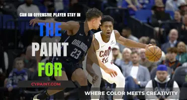 How Long Can Offensive Players Linger in the Paint?