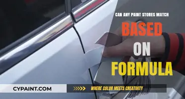 Unlocking Color Secrets: Can Paint Stores Match Formulas?