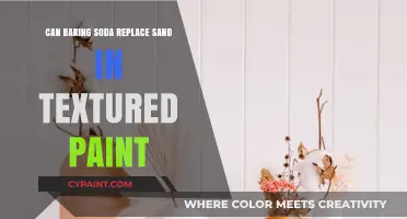 Exploring Alternatives: Baking Soda in Textured Paint Recipes