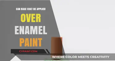 Revamping Your Ride: Can Base Coat Over Enamel Paint?