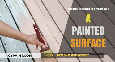 Behr Deckover: Paint Over Paint?