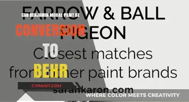 Exploring Paint Compatibility: Can Benjamin Moore Be Converted to Behr?