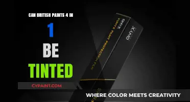 Exploring Custom Colors: Can British Paints 4-in-1 Be Tinted?