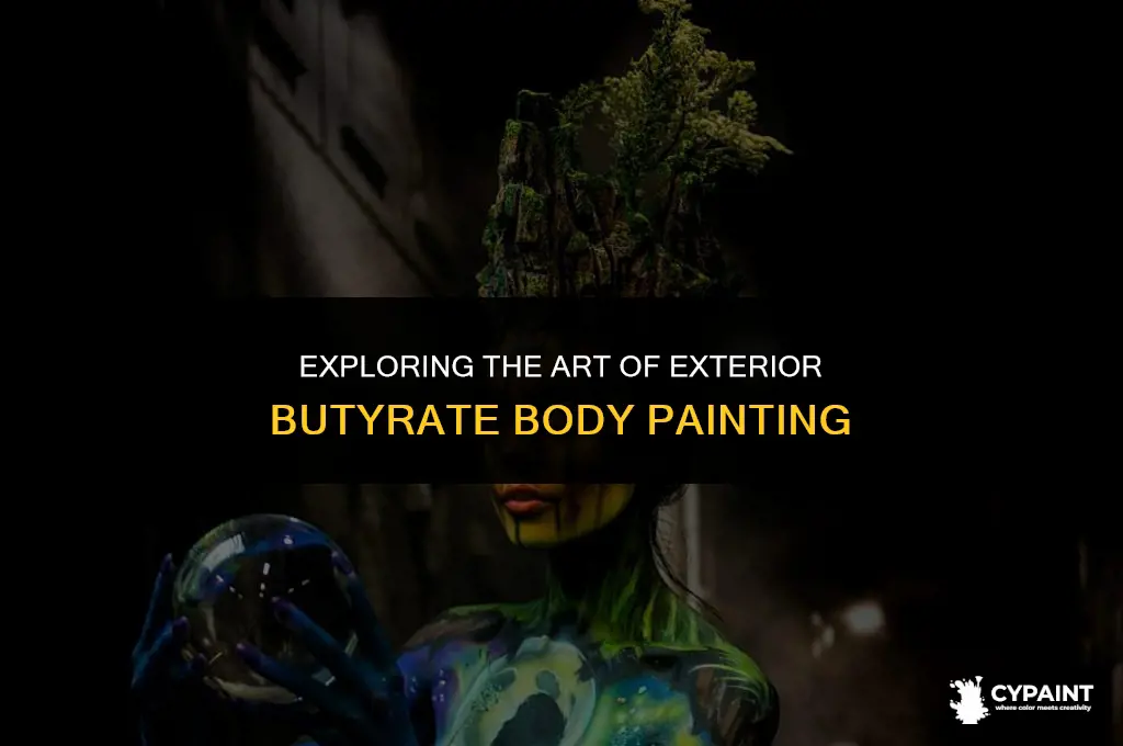 can butyrate bodies be painted on the outside