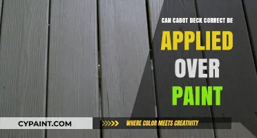 Revamping Your Deck: Can Cabot Deck Correct Be Applied Over Paint?