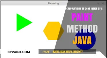 Performing Calculations Inside Java's Paint Method: Best Practices and Pitfalls